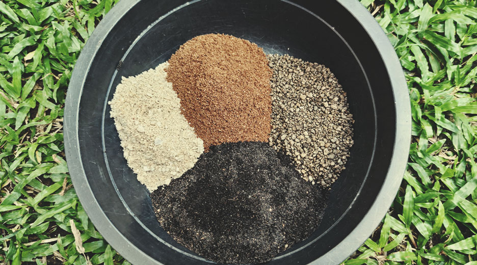 As an organic soil mix with bone meal and chicken manure As an organic soil mix with bone meal and chicken manure